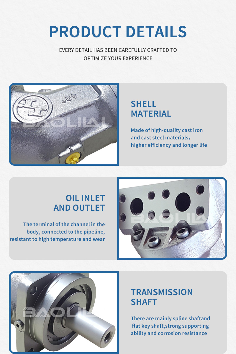 A2FM107 hydraulic motor4