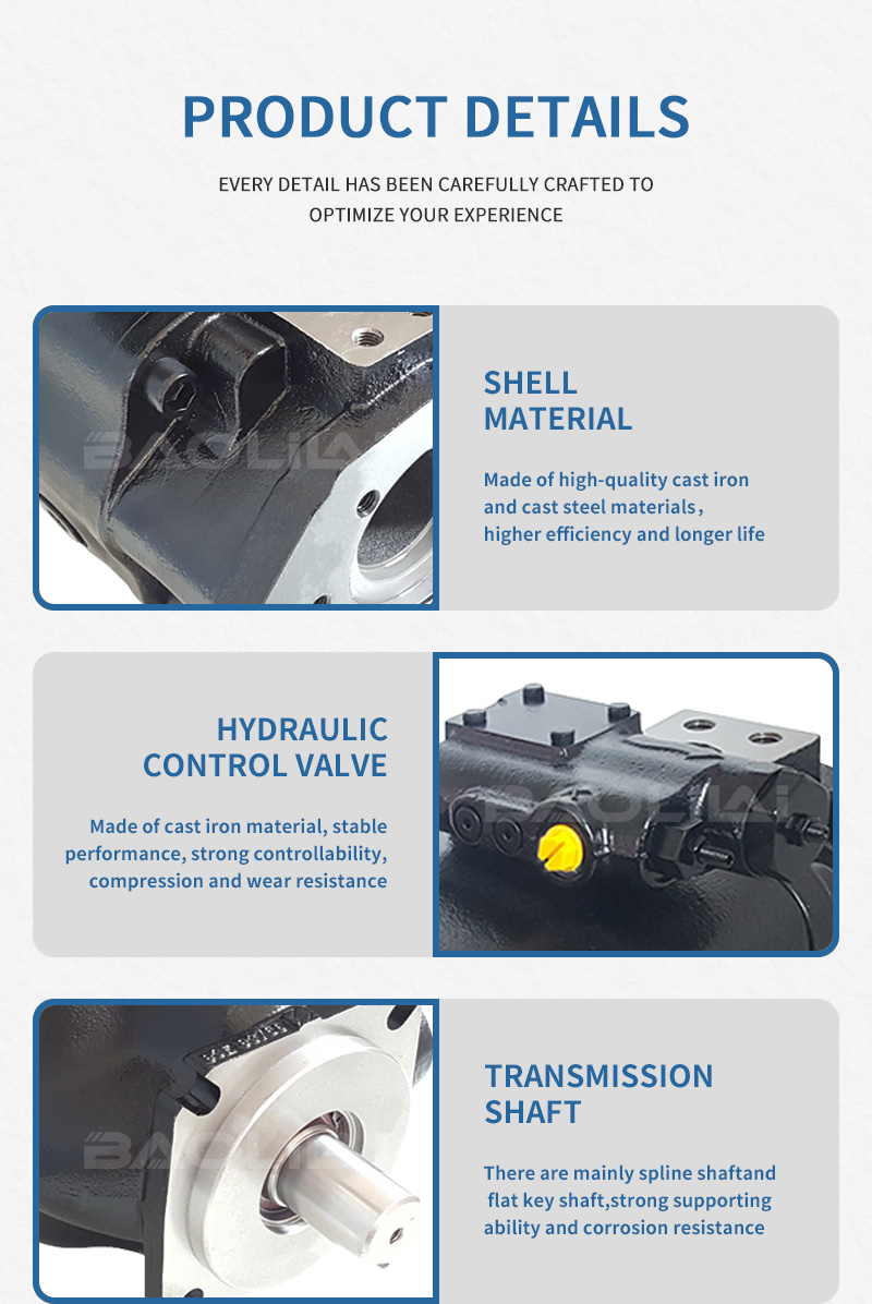 PD018 hydraulic pump 3