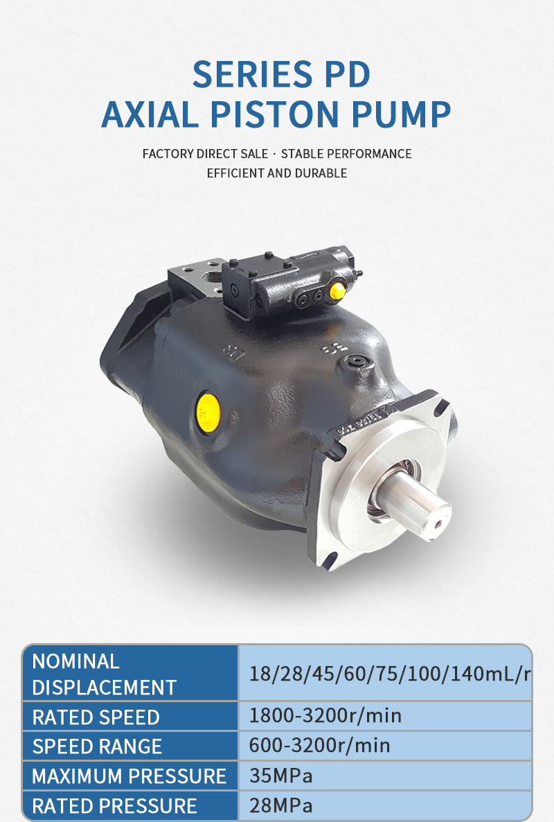 PD018 hydraulic pump 2